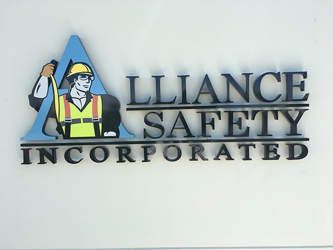 Alliance Safety channel letters