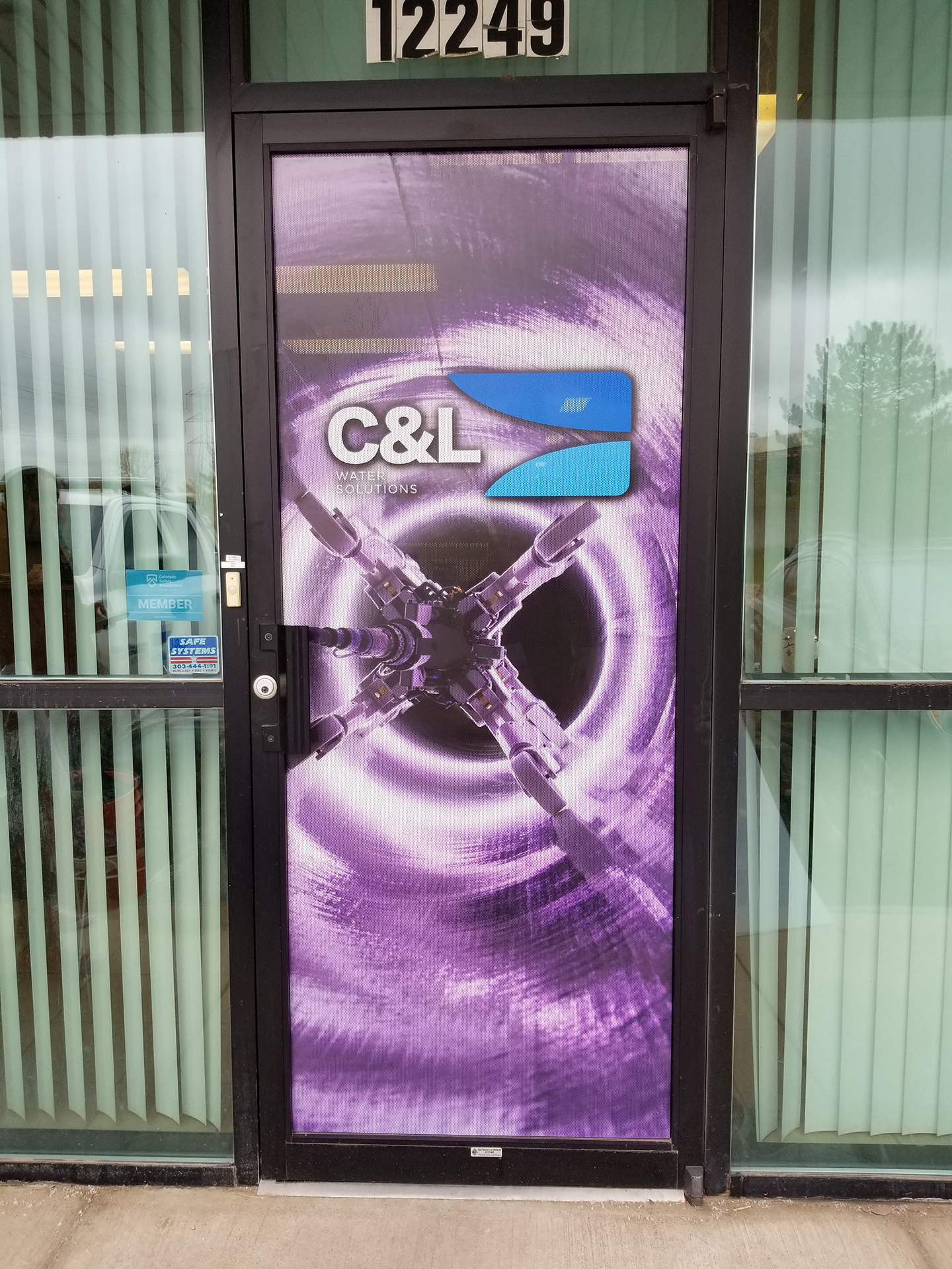 C&L perf door graphics